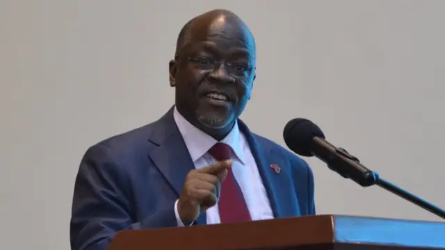 Rais wa Tanzania John Magufuli