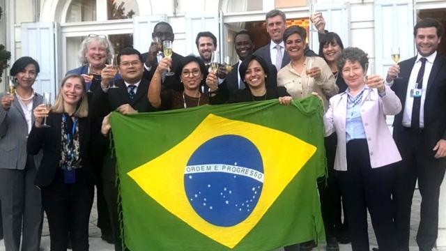 Maha Mamo celebra recebimento da cidadania brasileiraestrela bet registroGenebra, na Suíça