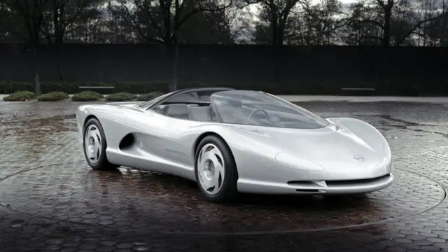 یکی از چند کانسپت موتور وسط کوروت ایندی بود که در سال ۱۹۸۶ ساخته شد