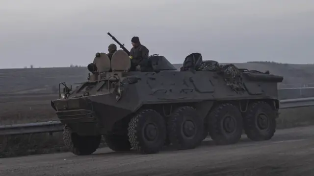 دخل الجيش الأوكراني مدينة خيرسون بعد انسحاب القوات الروسية منها