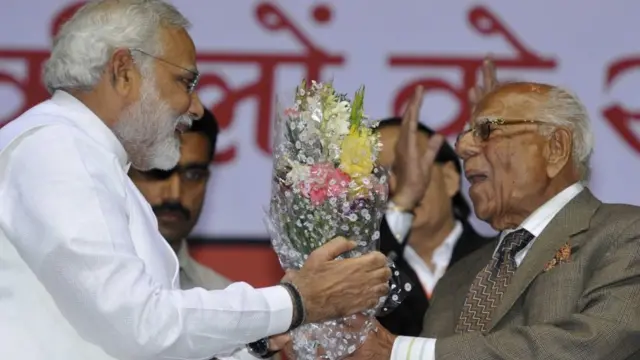 જેઠમલાણીએ મોદીના વડા પ્રધાનપદની તરફેણ કરી હતી