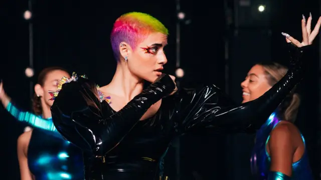 Picture of Montaigne, who's representing Australia