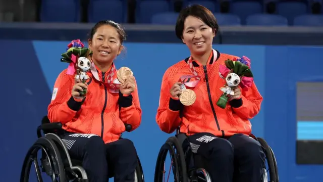 東京パラ】 車いすテニス、国枝が2大会ぶり金 上地・大谷ペアは