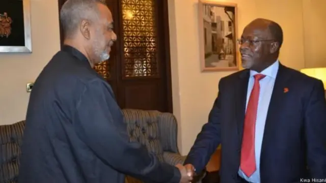 Rais John Magufuli Maalim Seif