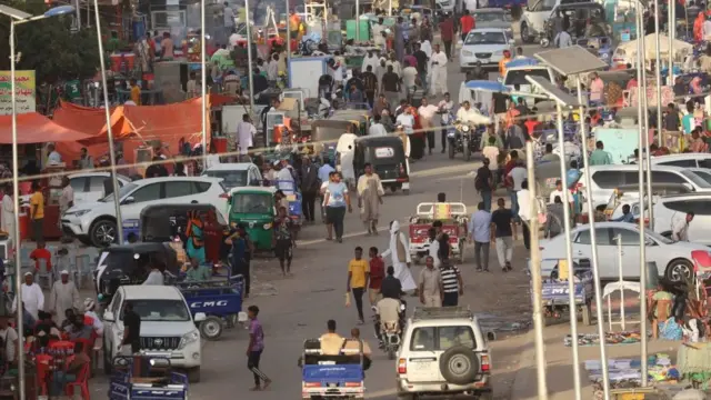 Vista de la ciudad de Wadi Halfa.