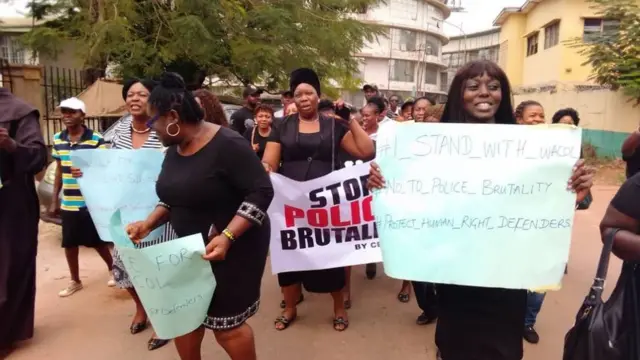 Ndị WACOL na-eme ngagharị iwe