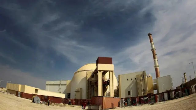 Planta nuclear en Teherán.