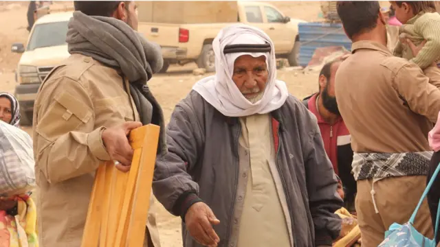 فرار سكان الموصل