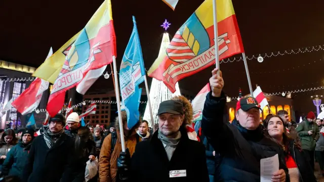 Протест у Мінську 20 грудня