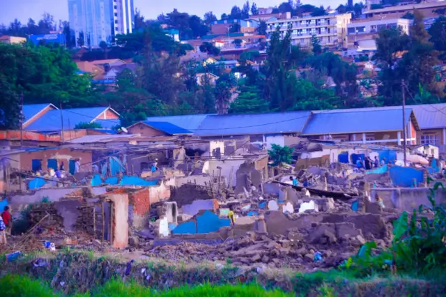 Imiryango ibarirwa mu bihumbi yarasenyewe mu mujyi wa Kigali