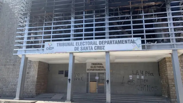 oficina del Tribunal Electoral Departamental de Santa Cruz