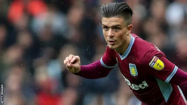 Nyota wa Aston Villa Jack Grealish