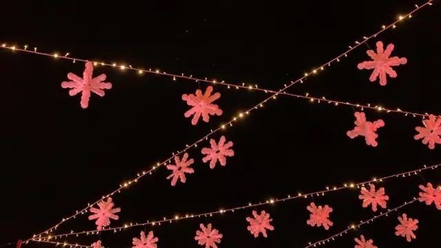 Ukrasi su okačeni po celom gradu