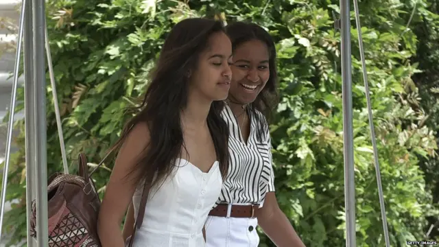 Malia na Sasha Obama