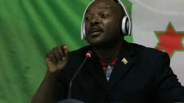 Rais Pierre Nkurunziza