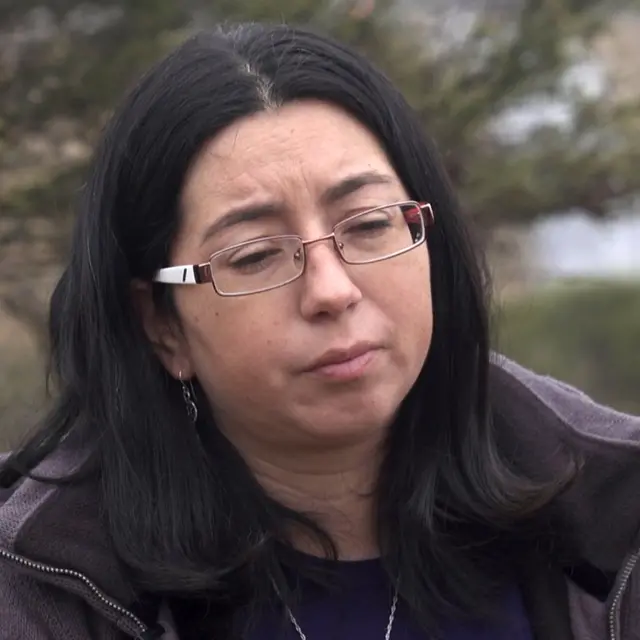 María, la prima de Nicole Saavedra Bahamondes.