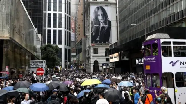 hong kong, unjuk raqsa