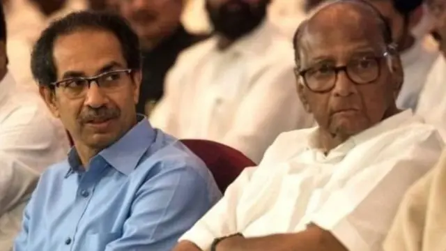 उद्धव ठाकरे, शरद पवार, सोनिया गांधी, राहुल गांधी