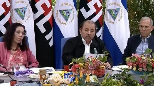 Rosario Murillo y Daniel Ortega