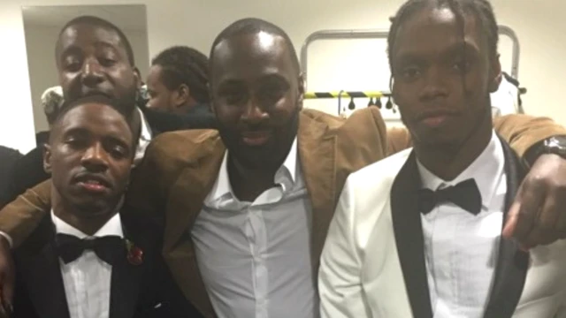 Riki Bleau en compagnie de Krept & Konan