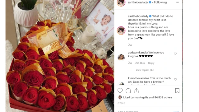 Jinsi Zari anavyoelezea penzi lake kwa bwana M