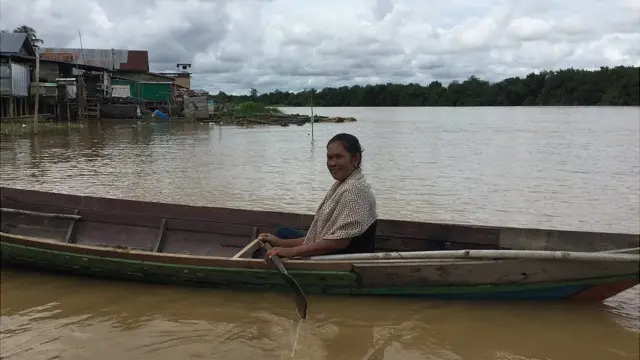 siti neneng, kebakaran hutan kalimantan tengah