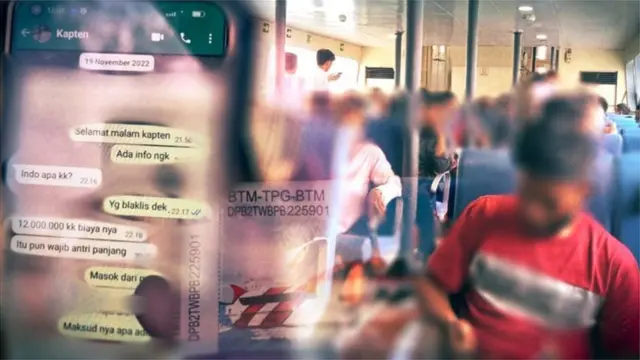 Praktik penyelundupan dan perdagangan manusia dari Indonesia ke Malaysia.