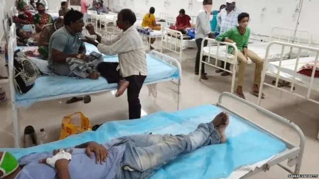 आंध्र प्रदेशात रहस्यमय आजाराचे रुग्ण