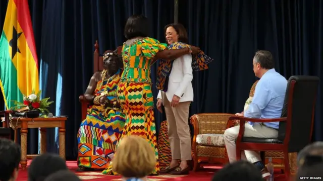 अफ्रीका की यात्रा पर अमेरिका की उप राष्ट्रपति