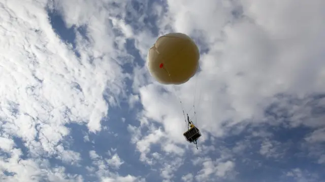 Globo meteorológico.