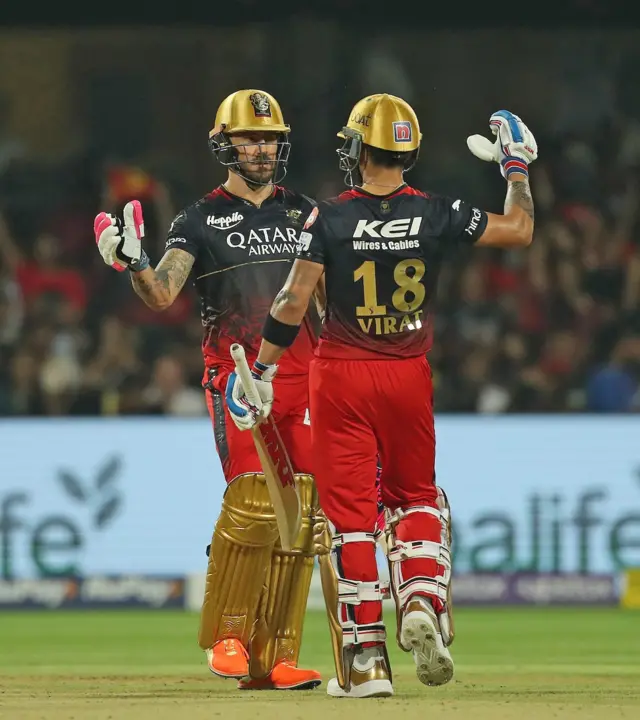 विराट कोहली और फाफ डू प्लेसी