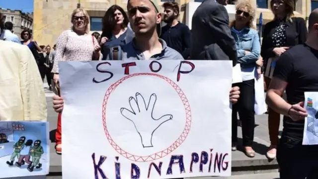 пикет в поддержку журналиста в Грузии