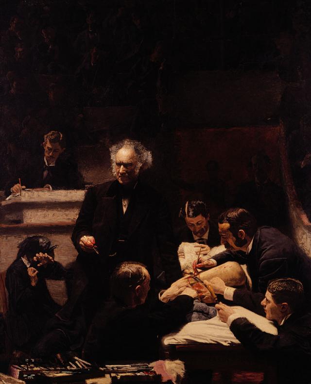 The Gross Clinic, painted by Thomas Eakins in 1875