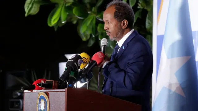 Madaxweynaha Soomaaliya Xasan Sheekh Maxamuud