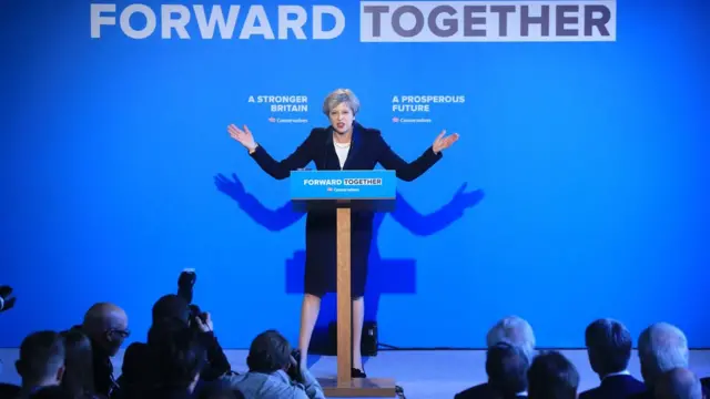 特里莎·梅5月18日宣布保守党竞选纲领