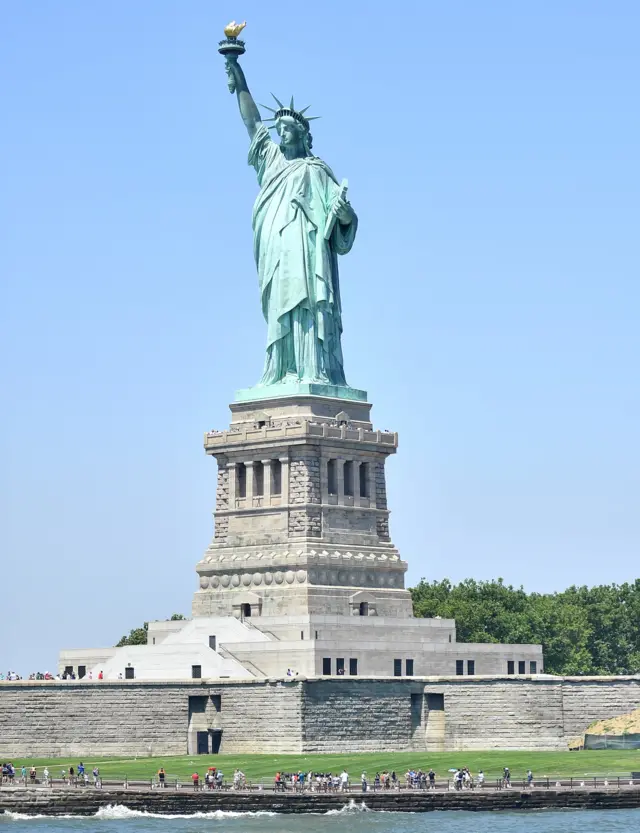 Ishusho y'ikimenyetso cy'ubwisanzure muri Amerika, Statue of Liberty iri i New York