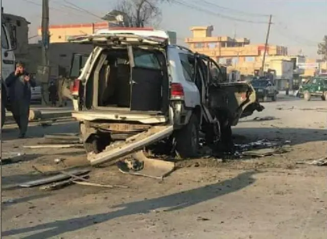 خشونت‌ها، افغانستان، انفجار مین