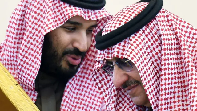 محمد بن نايف ومحمد بن سلمان