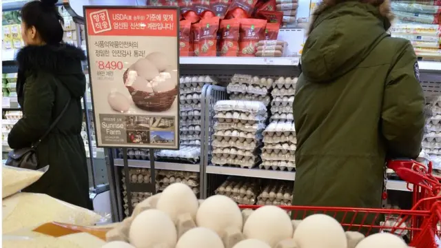 2017년 미국산 계란이 수입됐을 때 판매업계는 '안전하고 건강하다'는 점을 강조했었다