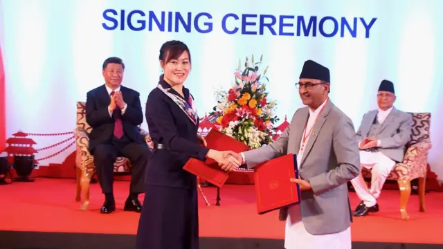 चिनियाँ राष्ट्रपतिको भ्रमण