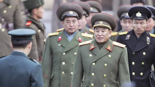 김영철은 미국, 한국, 유럽연합의 제재 대상 목록에 올라 있다