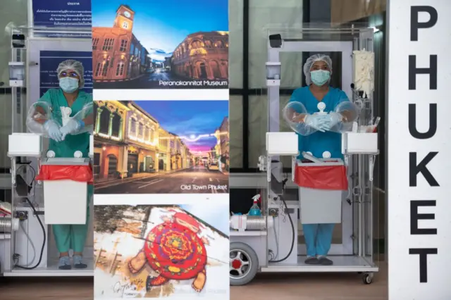 Thailand, Phuket, covid