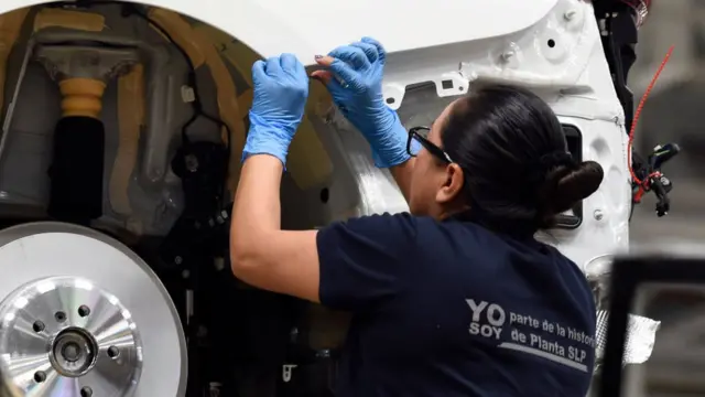 Fábrica automotriz en México