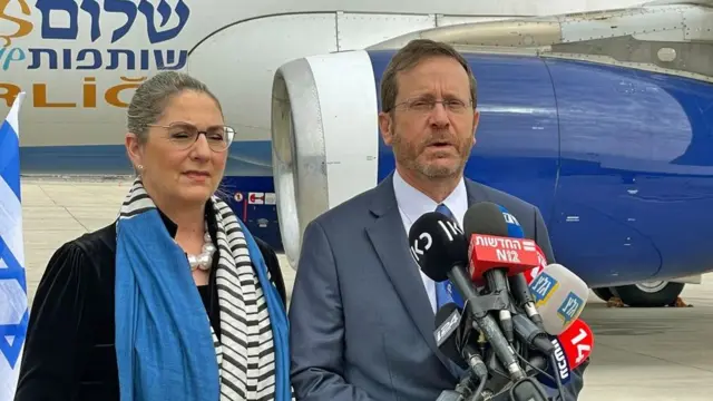 Michal ve Isaac Herzog