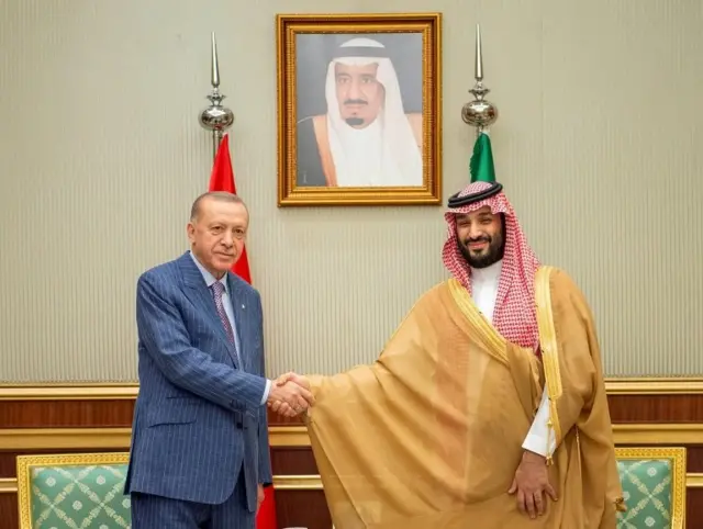 بن سلمان وأردوغان