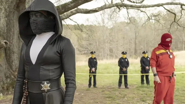 Una escena de Watchmen