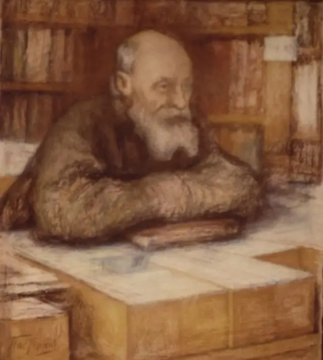 Leonid Pasternak naslikao je ovaj tajni Fjodorov portret u biblioteci Rumjancev