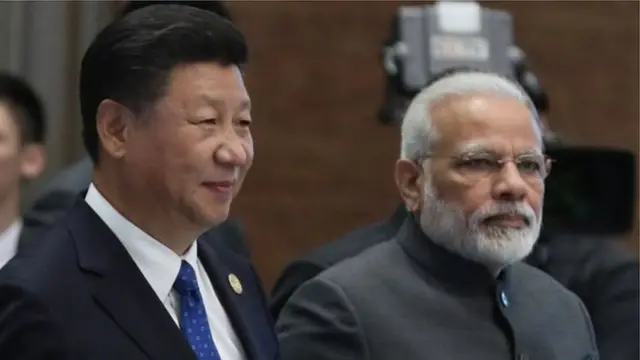 নরেন্দ্র মোদী ও শি জিনপিং