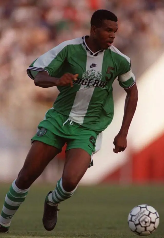 Kingsley Obiekwu qaamaa garee tabatootaa Olompikii 1996tti Atilaantaatti meedaaliin warqee argateeti