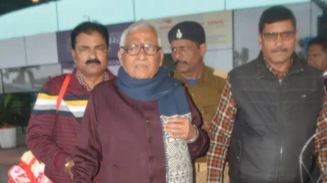 डॉ जगन्नाथ मिश्र भी रांची पहुंचे